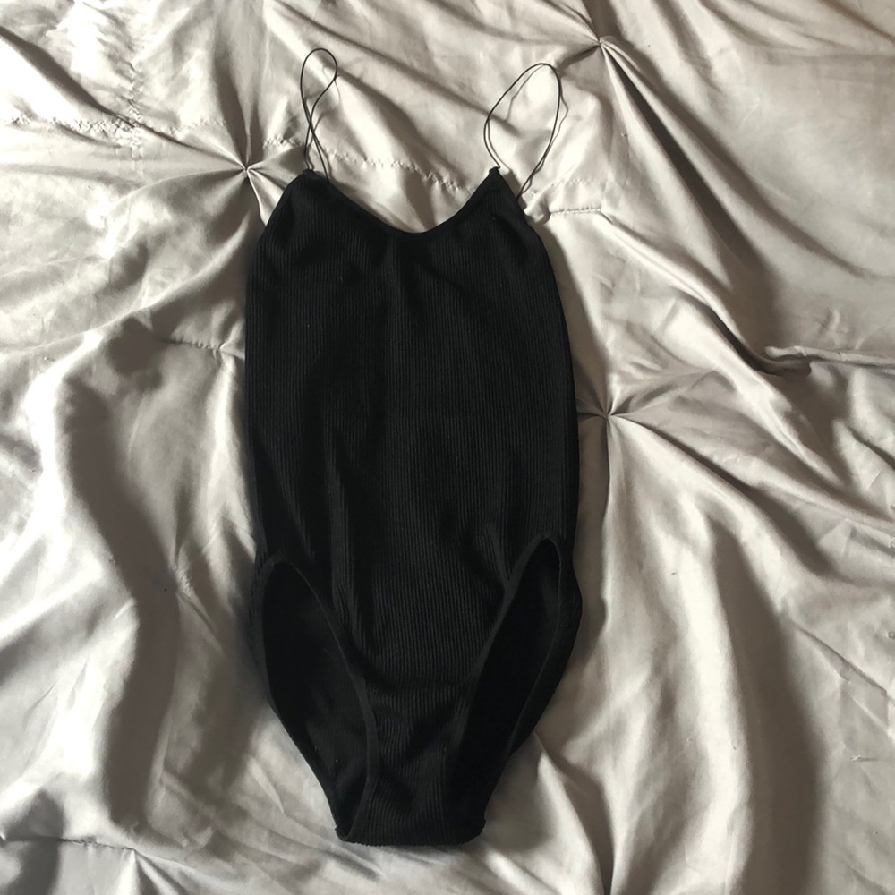 Black urban outfitters body suit